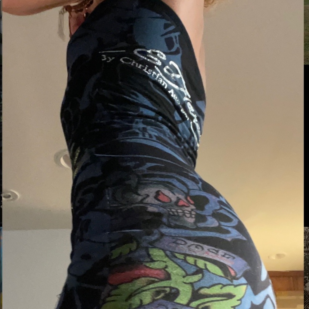 Ed hardy bodycon dress